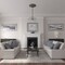 Ekena Millwork Brontes Ceiling Medallion (Fits Canopies up to 3 5/8"), Hnd-Painted Witch Hazel, 25 1/2"OD x 5 1/2"P CM25BRWHF - alternate 2